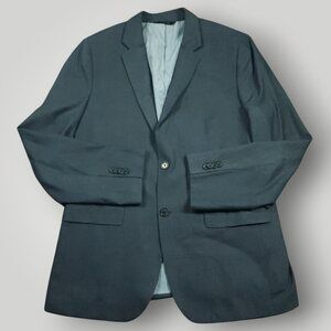 Banana Republic Blazer Sport Coat Mens 42R Tailored Slim Fit Performance Plaid